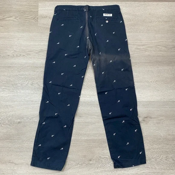 Rare A Bathing Ape BAPE STA Logo Chino Pants Men's 33x30